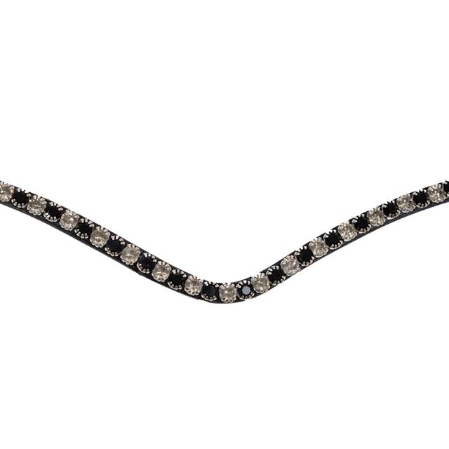 Browband Montar Fair Black-Black