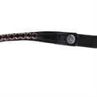 Browband Montar Fair Black-Dark Red