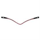 Browband Montar Fair Black-Pink