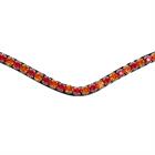 Browband Montar Fair Black-Red