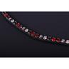 Browband PresTeq ShineBright Black-Dark Red