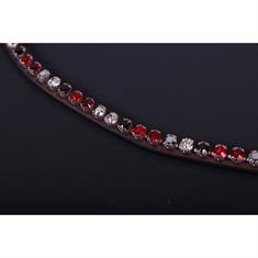 Browband PresTeq ShineBright Brown-Dark Red