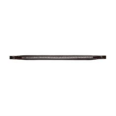 Browband Silver Clincher US Hunter Dy'on Brown