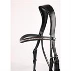Browband Silver Clinchers Montar Black-Silver