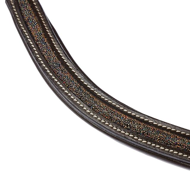Browband Spielzeugpferd Crystal LeMieux Brown