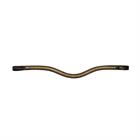 Browband V-Form mit Messingbeschlägen D Collection Dy'on Brown