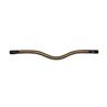 Browband V-Form mit Messingbeschlägen D Collection Dy'on Brown