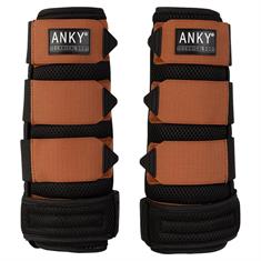 Brushing Boots Anky 3D Mesh Black-Orange