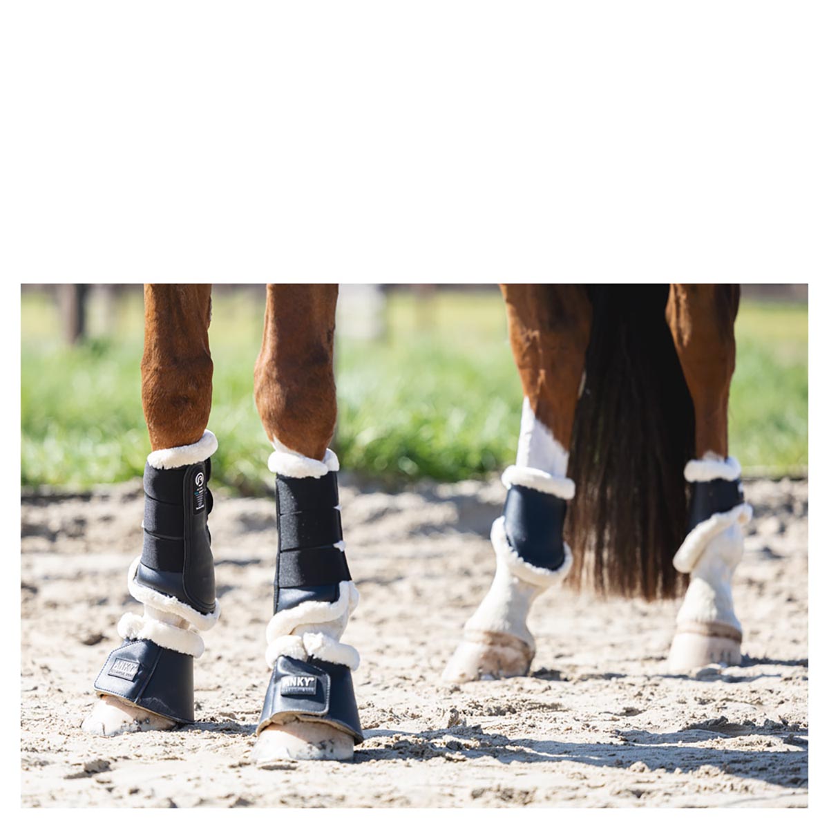Brushing Boots Anky Active Gel Impact ATB22001 Black