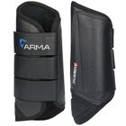 Brushing Boots Cross Arma Front Black