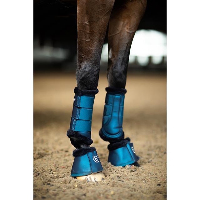 Brushing Boots Equestrian Stockholm Blue Meadow Blue