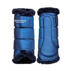 Brushing Boots Equestrian Stockholm Blue Meadow
