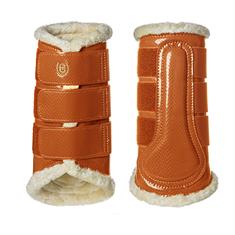 Brushing Boots Equestrian Stockholm Bronze Gold Brown-Gold