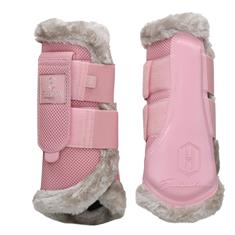 Brushing Boots Eskadron Heritage Mesh Faux Fur Light Pink