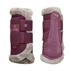 Brushing Boots Eskadron Heritage Mesh Faux Fur Purple