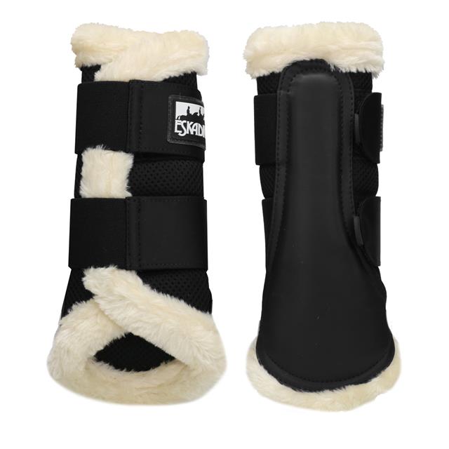 Brushing Boots Eskadron Mesh FauxFur Black