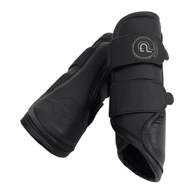 Brushing Boots Eskadron Platinum Faux Leather Black