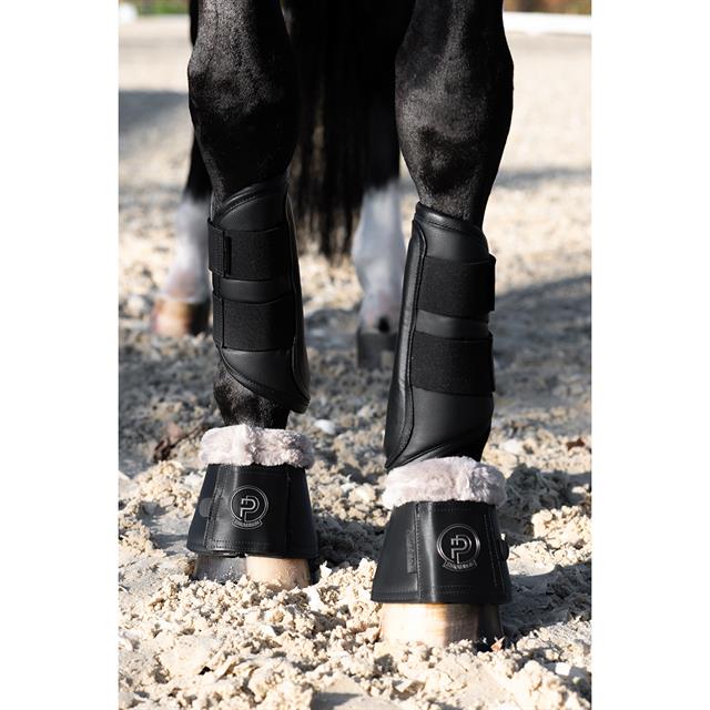 Brushing Boots Eskadron Platinum Faux Leather Black