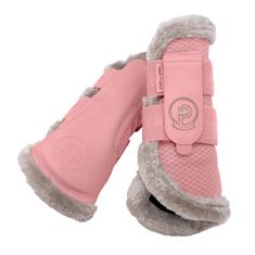 Brushing Boots Eskadron Platinum Mesh Faux Fur Pink