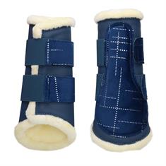 Brushing Boots Horsegear HGVelvet Dot Dark Blue