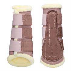 Brushing Boots Horsegear HGVelvet Dot Light Purple