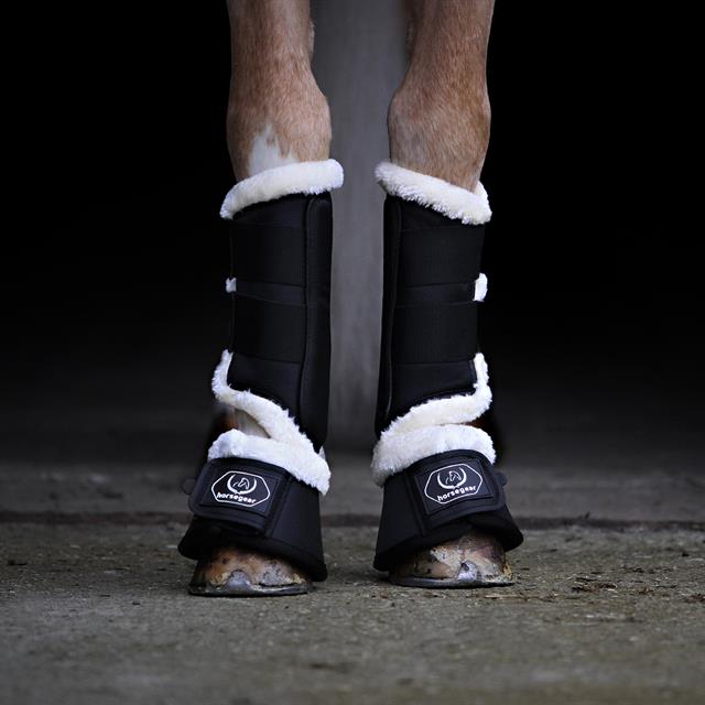 Brushing Boots Horsegear Liam Black