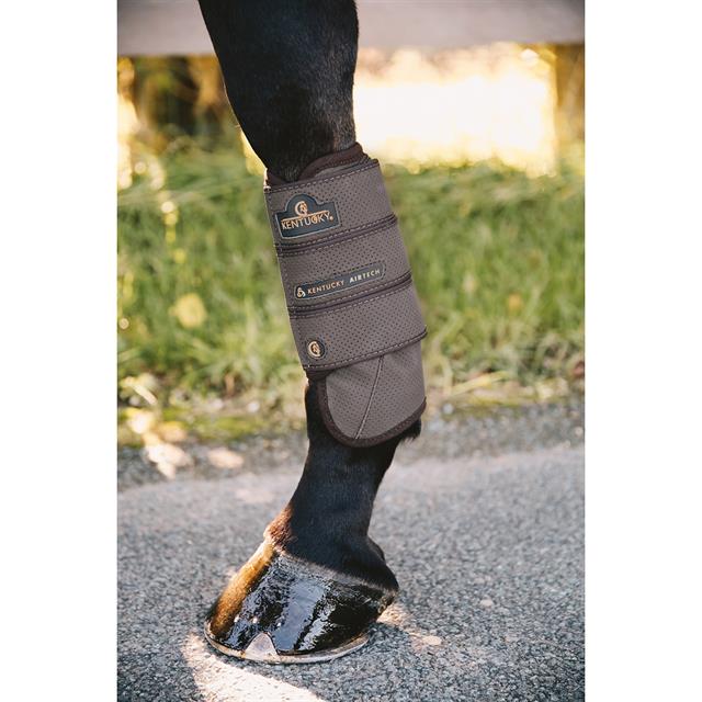 Brushing Boots Kentucky Eventing Air Tech Front Brown