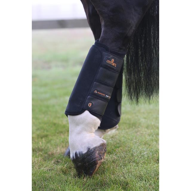 Brushing Boots Kentucky Eventing Air Tech Hind Black