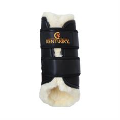 Brushing Boots Kentucky Leather Hind Black