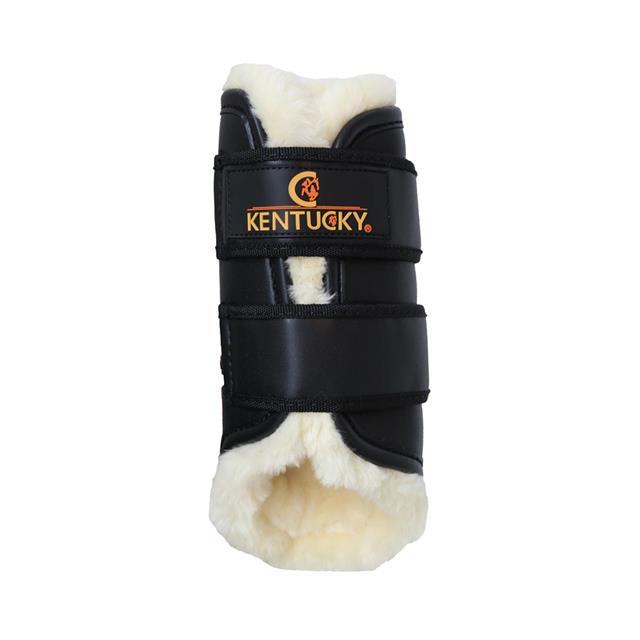 Brushing Boots Kentucky Leather Hind Black