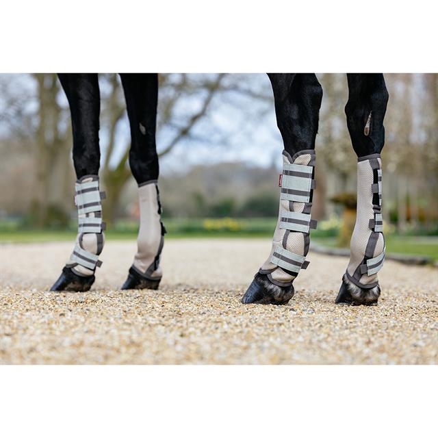 Brushing Boots LeMieux Arika Mesh Fly Grey