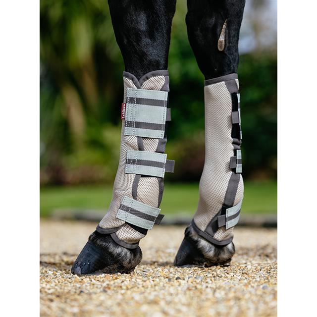 Brushing Boots LeMieux Arika Mesh Fly Grey