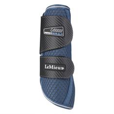 Brushing Boots LeMieux Carbon Mesh Dark Blue-Grey