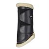 Brushing Boots LeMieux Fleece Black-beige