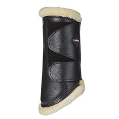 Brushing Boots LeMieux Fleece Black-beige