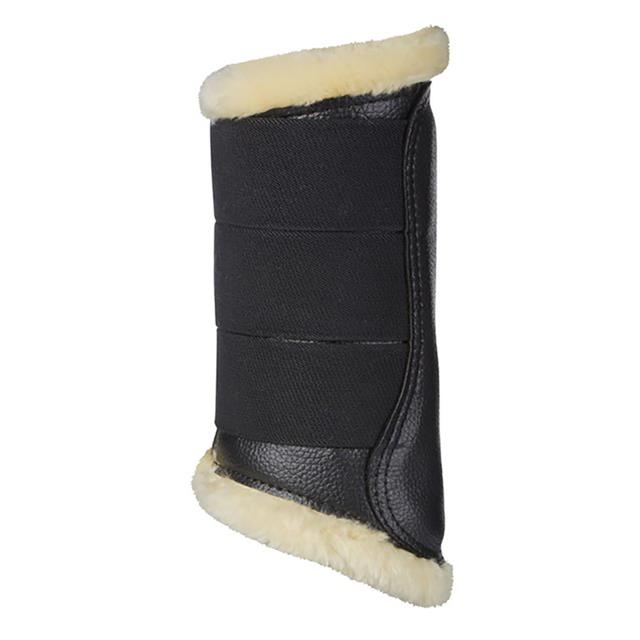 Brushing Boots LeMieux Fleece Black-beige