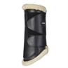 Brushing Boots LeMieux Fleece Black-beige