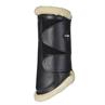 Brushing Boots LeMieux Fleece Black-Beige