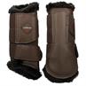 Brushing Boots LeMieux Fleece Brown