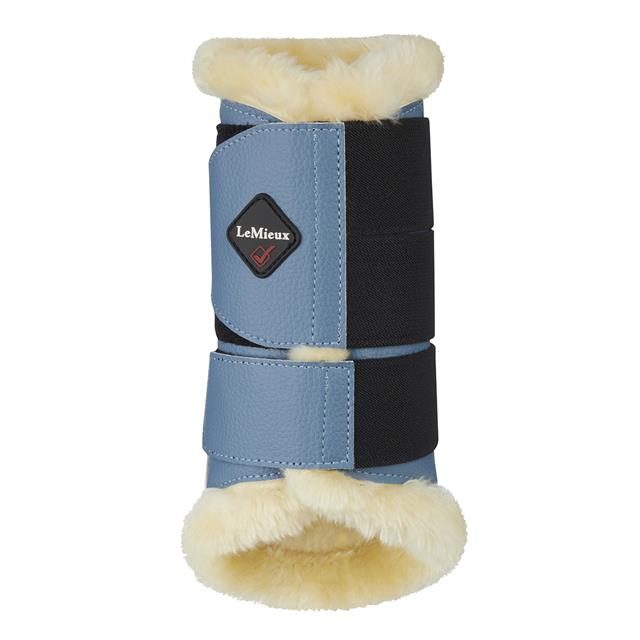 Brushing Boots LeMieux Fleece Mid Blue-Mixed