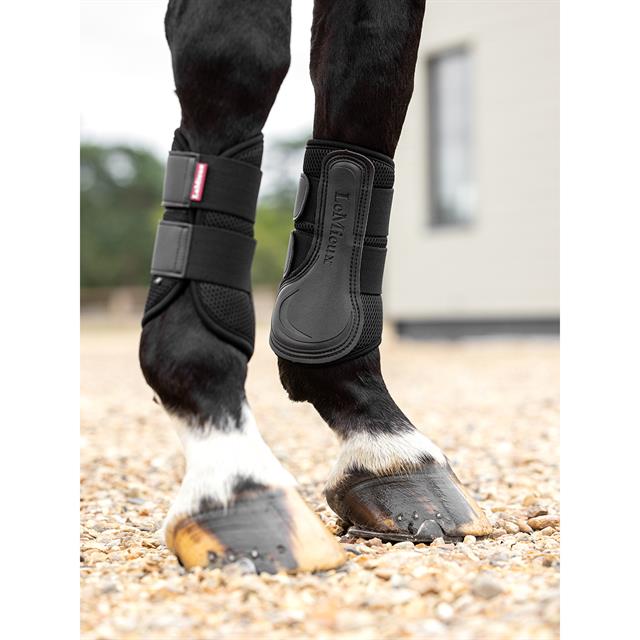 Brushing Boots LeMieux Mesh Brushing Black