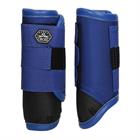 Brushing Boots QHP Eventing Front Blue