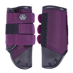 Brushing Boots QHP Eventing Front Purple
