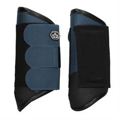 Brushing Boots QHP Eventing Hind Mid Blue