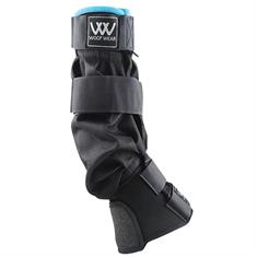 Brushing Boots Woofwear Mud Fever Black-Turquoise