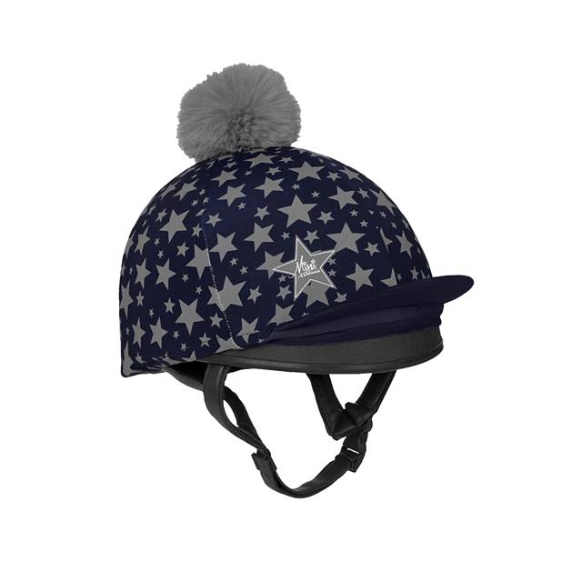 Cap Cover LeMieux Reflective Print Kids Dark Blue