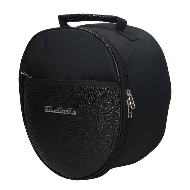 Cap HORSEGEAR HGCroco Patent Black