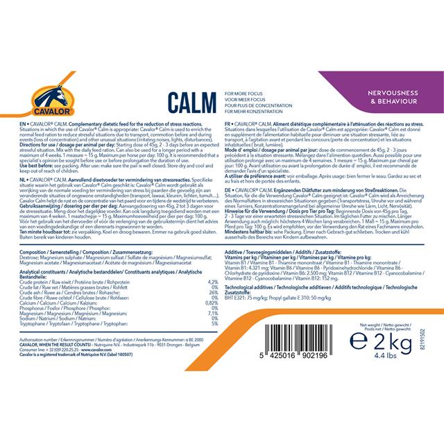 Cavalor Calm Multicolour