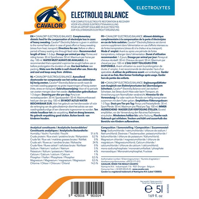 CAVALOR ELECTROLIQ BALANCE Other