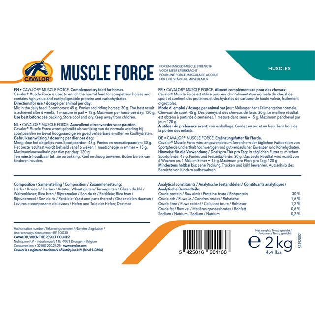 Cavalor Muscle Force Multicolour